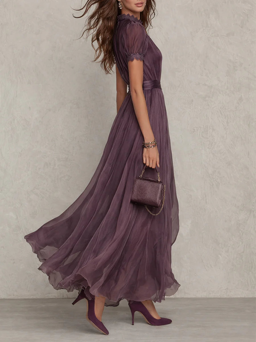 Flavia Elegant Flow Maxi Dress