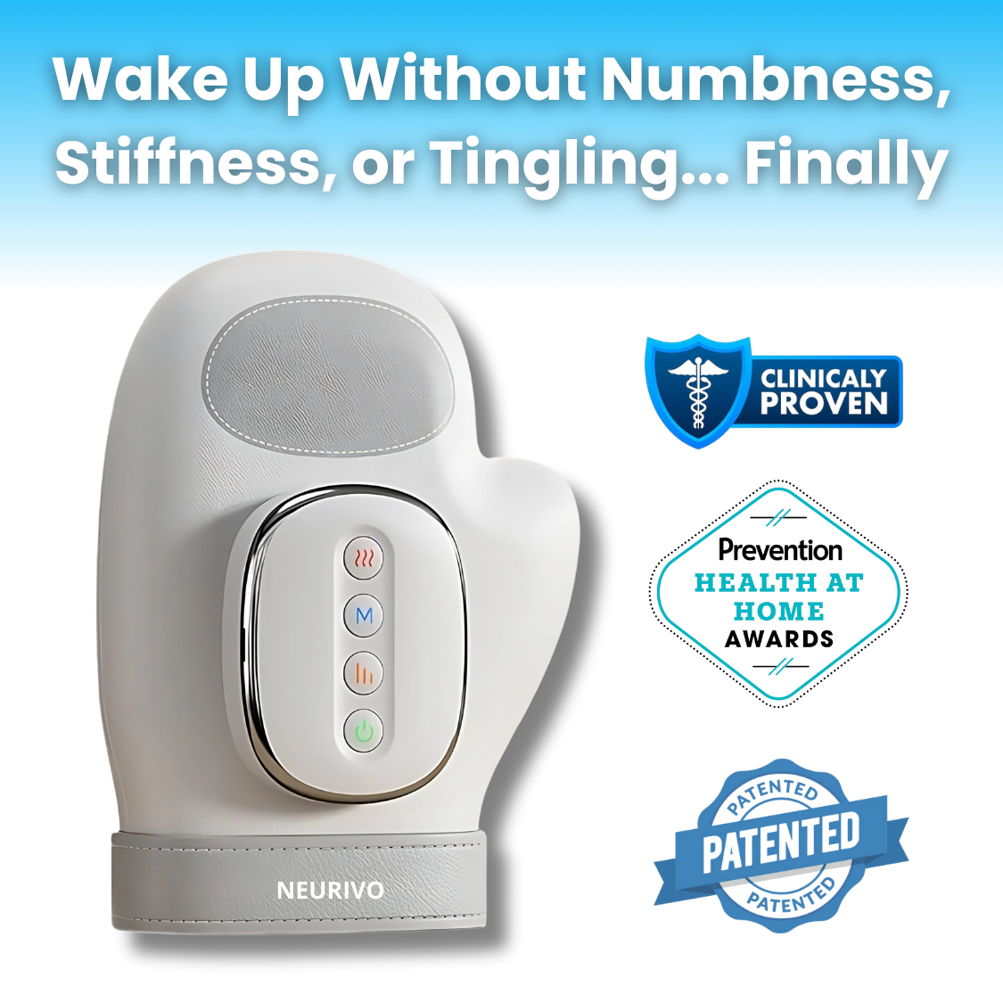 ReliefWave Portable Hand Therapy Massager