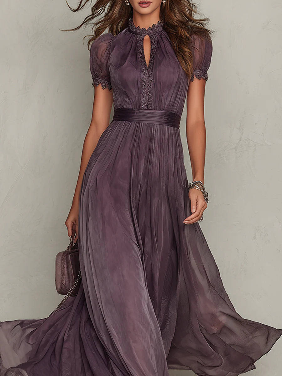 Flavia Elegant Flow Maxi Dress